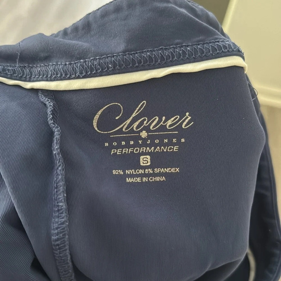 Navy Clover Bobby Jones Performance Golf Athletic Skort Size Small - Picture 7 of 7